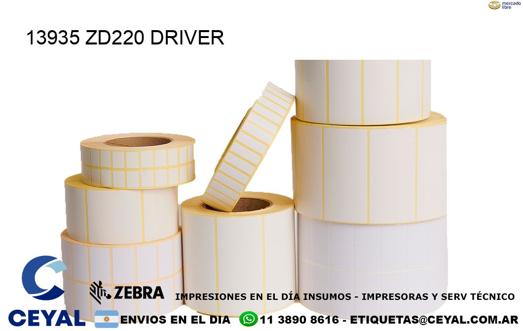 13935 ZD220 driver