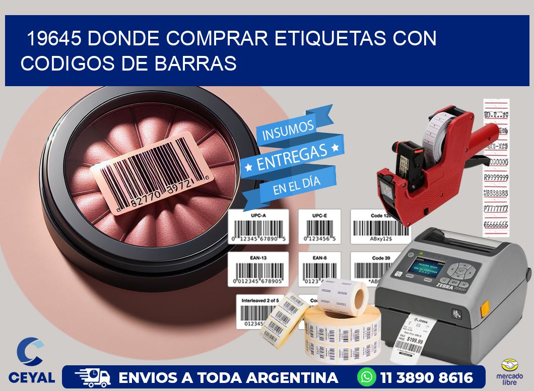 19645 Donde comprar etiquetas con codigos de barras