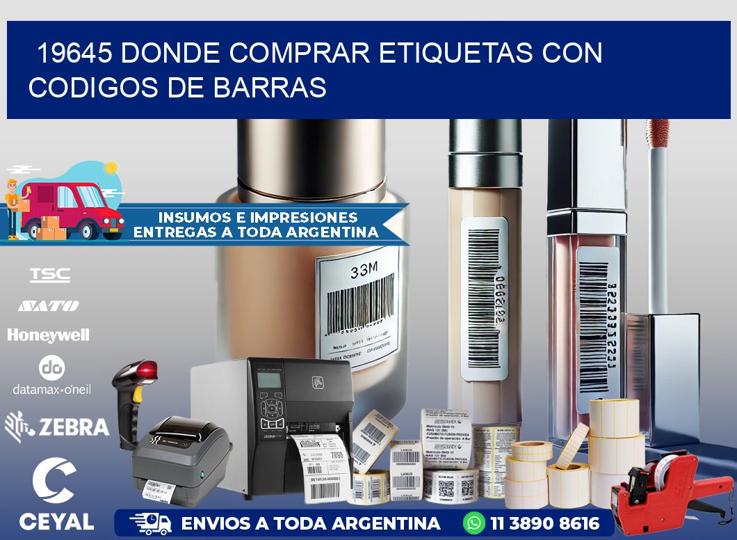 19645 Donde comprar etiquetas con codigos de barras