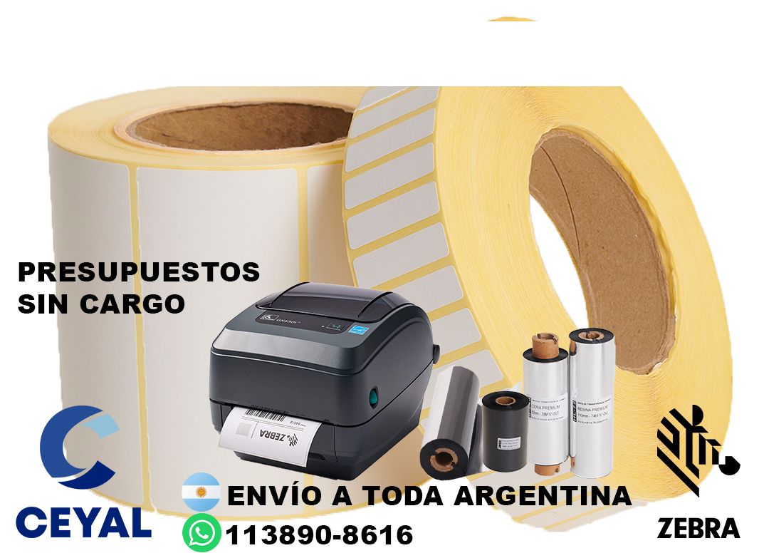 20 cajas de etiquetas 44 x 44