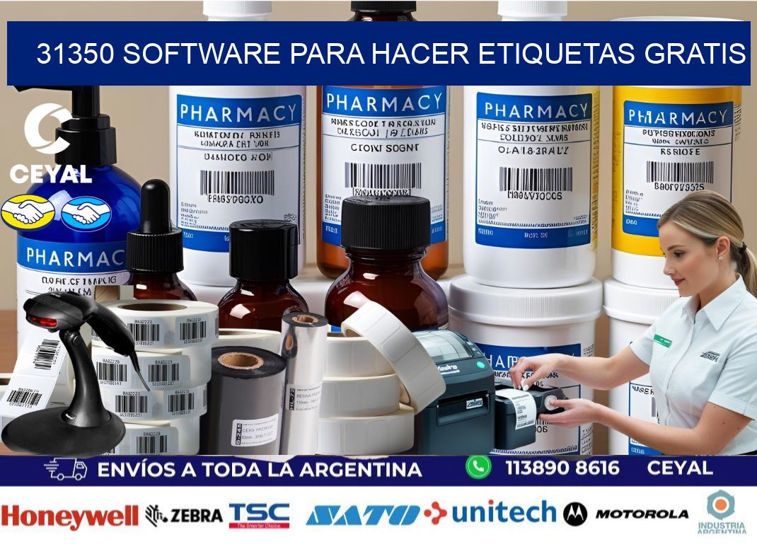 31350 Software para hacer etiquetas gratis