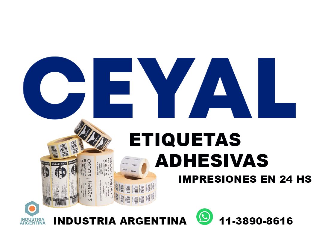 3830 Etiquetas en rollo para grandes tiradas