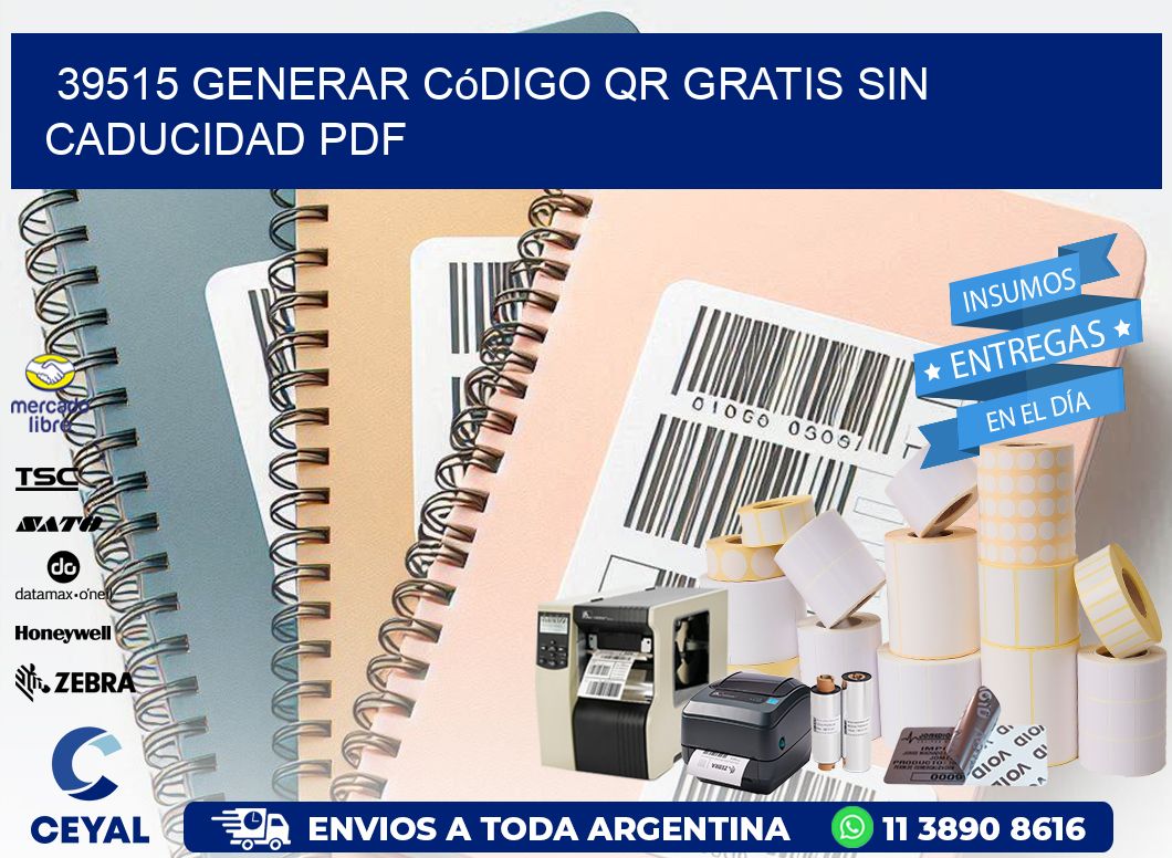 39515 Generar código QR gratis sin caducidad PDF