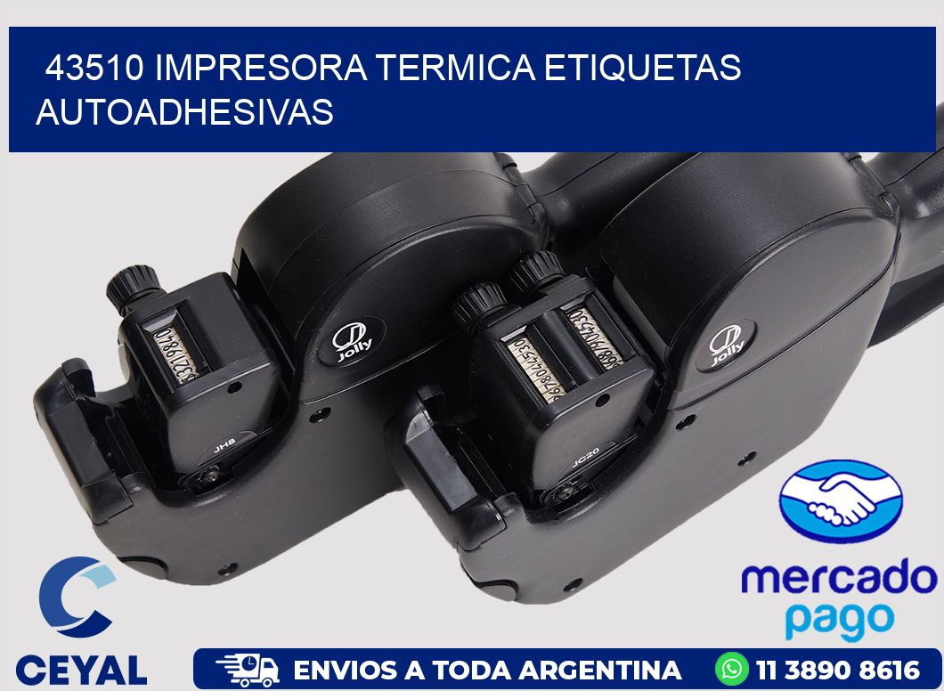 43510 Impresora termica etiquetas autoadhesivas