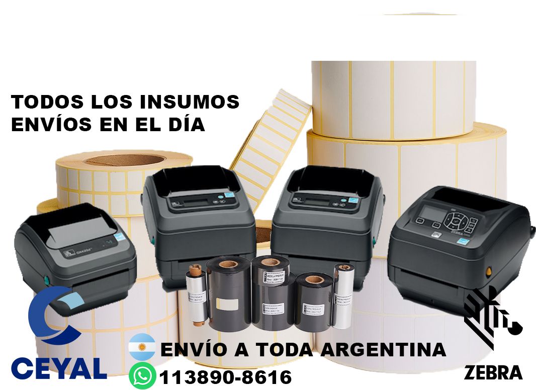 5 cajas de etiquetas 77 x 55