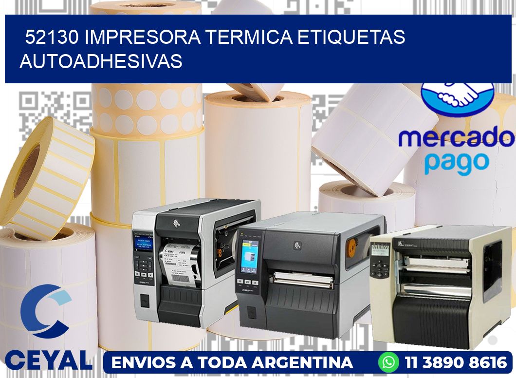 52130 Impresora termica etiquetas autoadhesivas