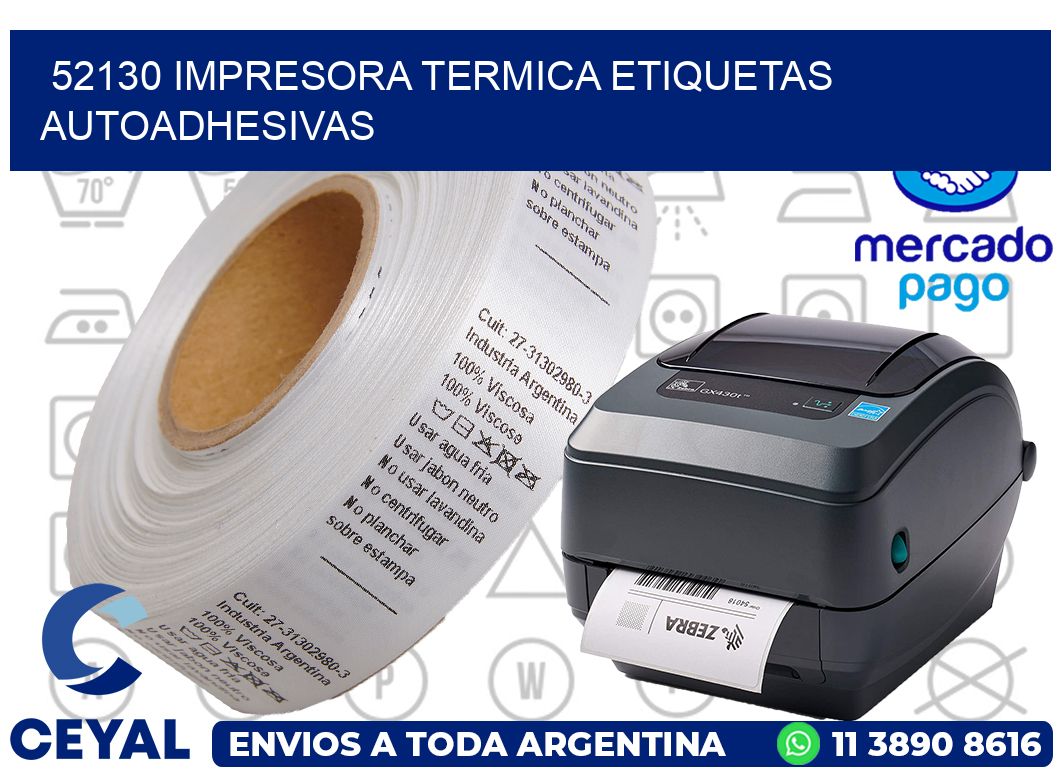 52130 Impresora termica etiquetas autoadhesivas