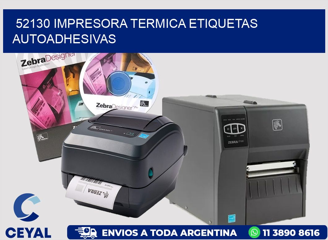 52130 Impresora termica etiquetas autoadhesivas