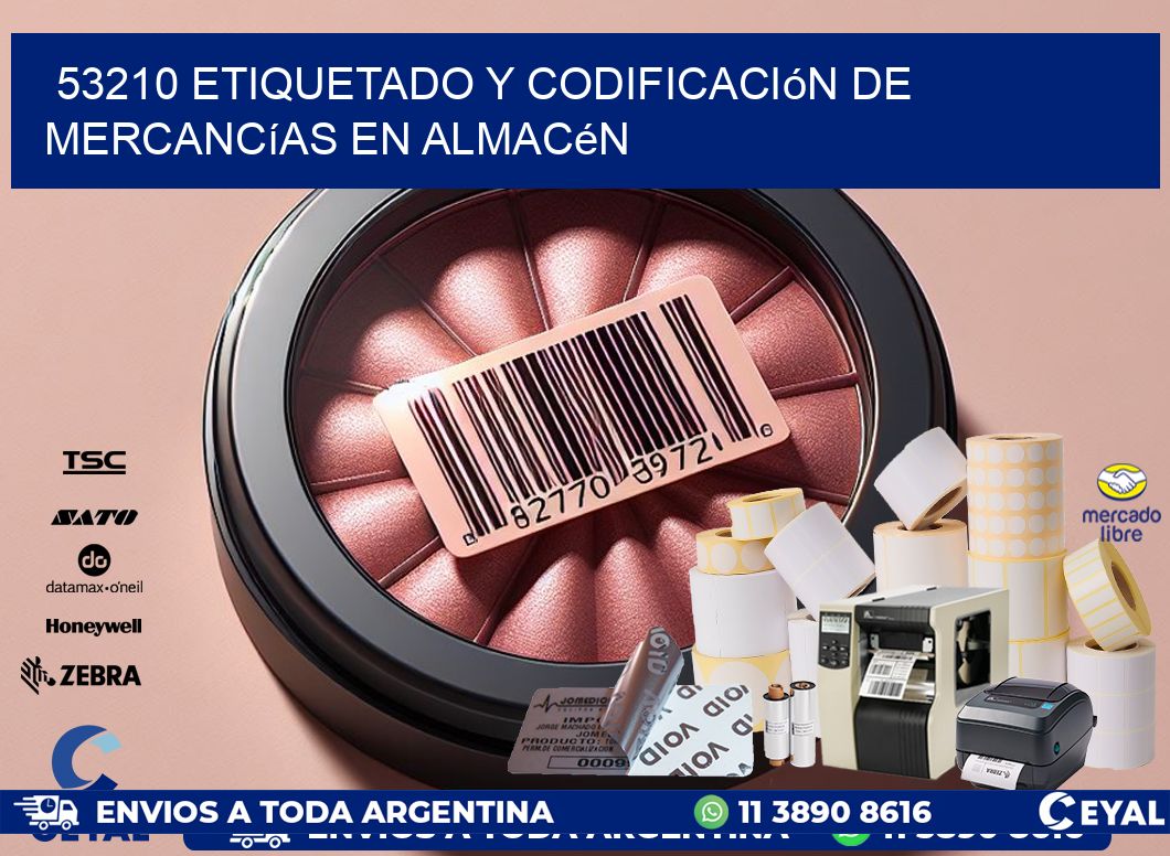 53210 Etiquetado y codificación de mercancías en almacén