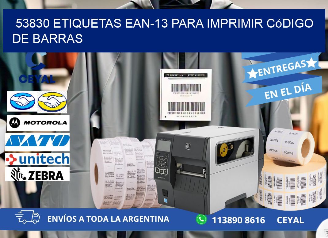 53830 etiquetas ean-13 para imprimir código  de barras