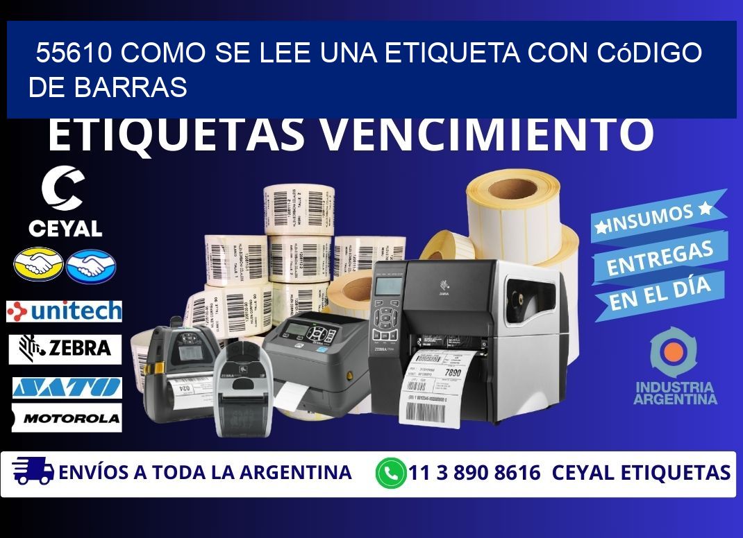 55610 Como se lee una etiqueta con código de barras