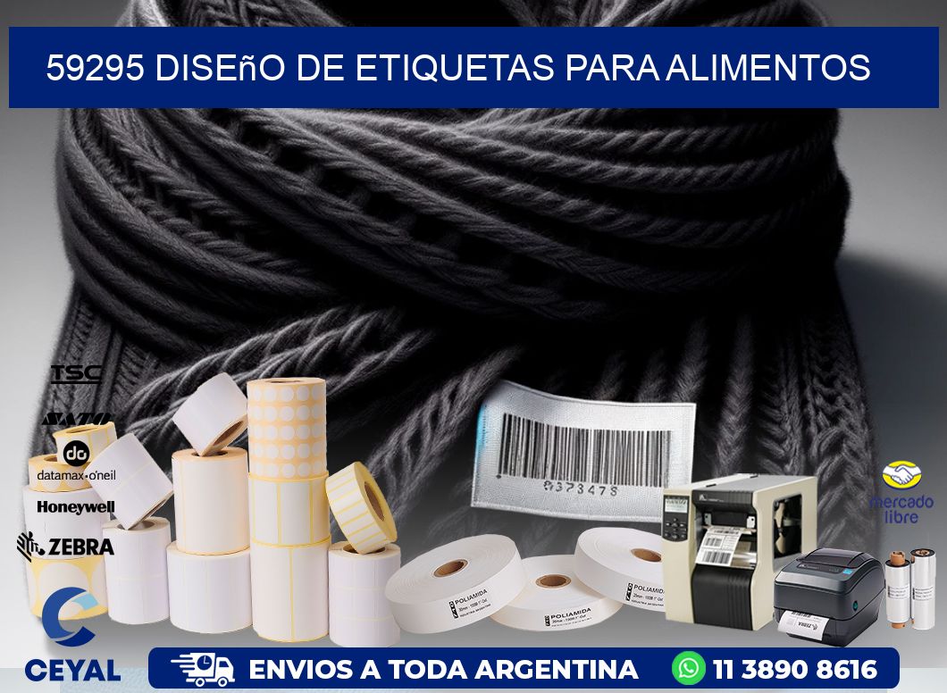 59295 Diseño de etiquetas para alimentos