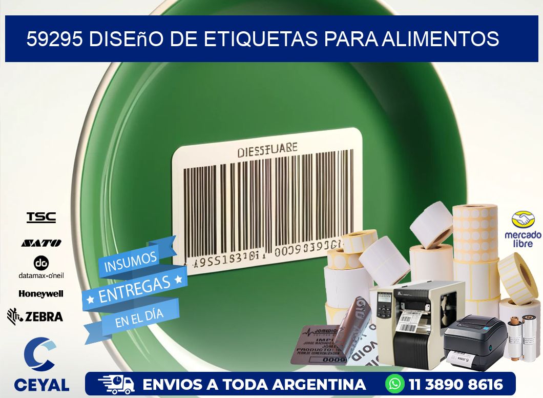 59295 Diseño de etiquetas para alimentos