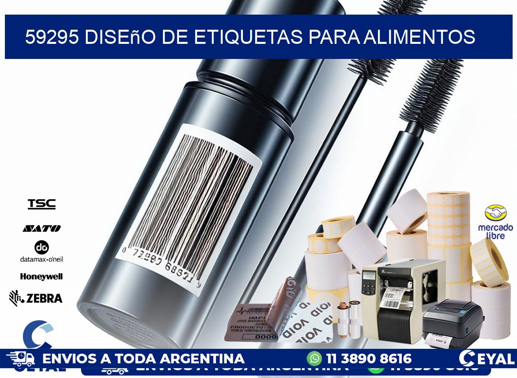 59295 Diseño de etiquetas para alimentos