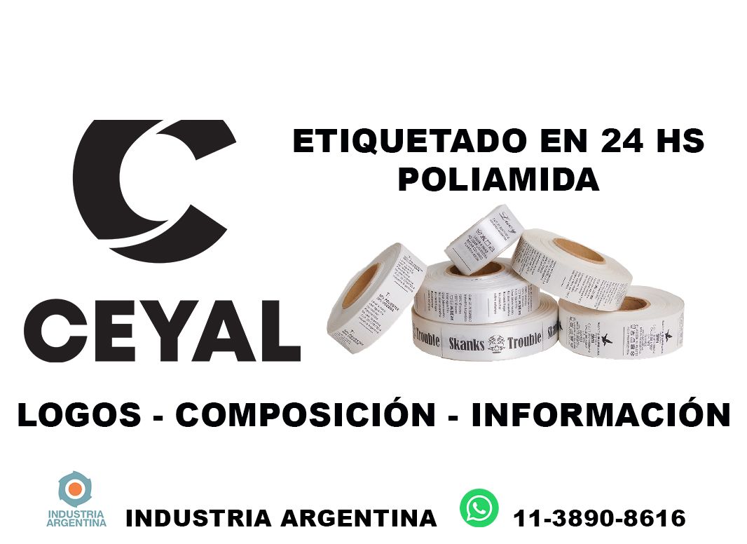 5995 Etiquetas en rollo para grandes tiradas