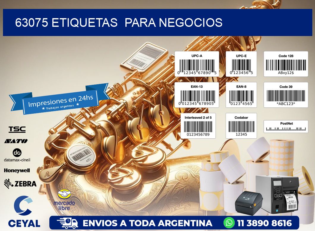 63075 etiquetas  para negocios