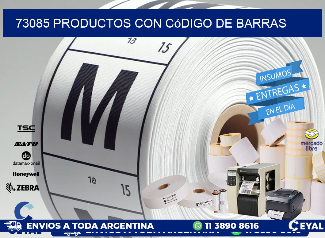 73085 Productos con código de barras