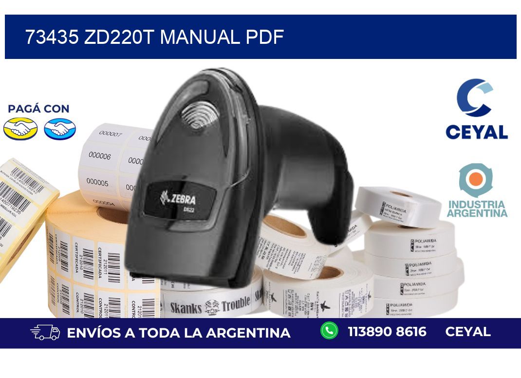 73435 ZD220t manual PDF