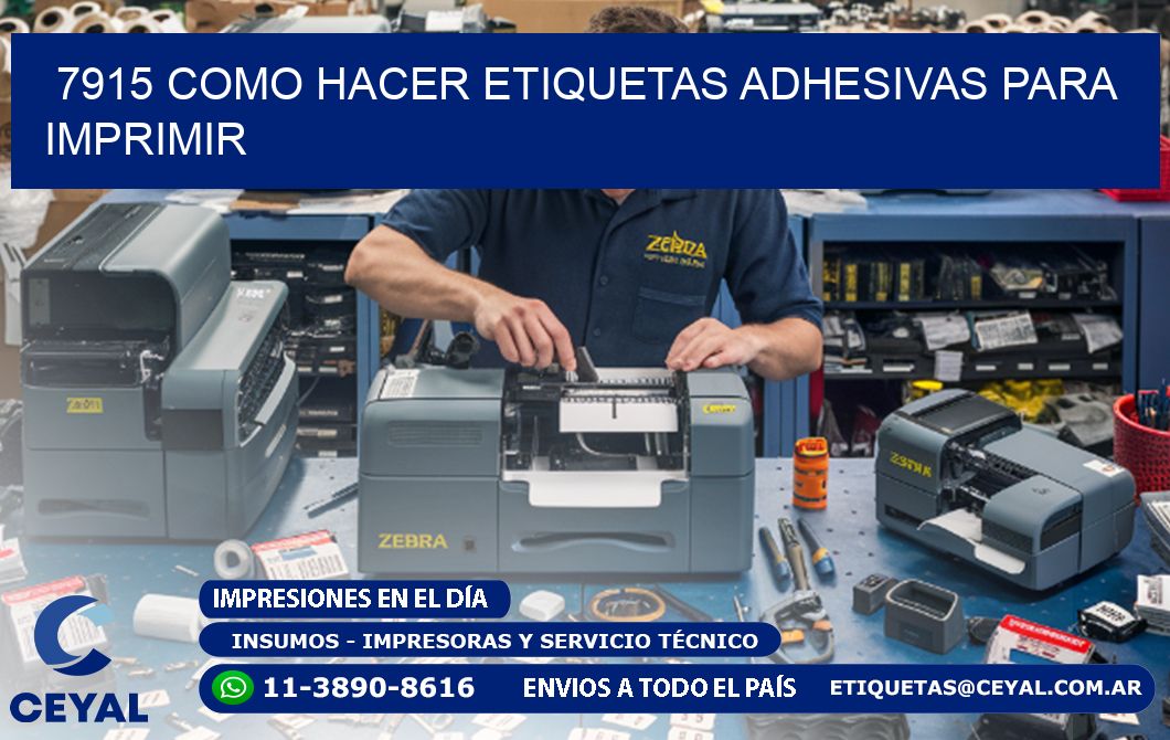 7915 Como hacer etiquetas adhesivas para imprimir