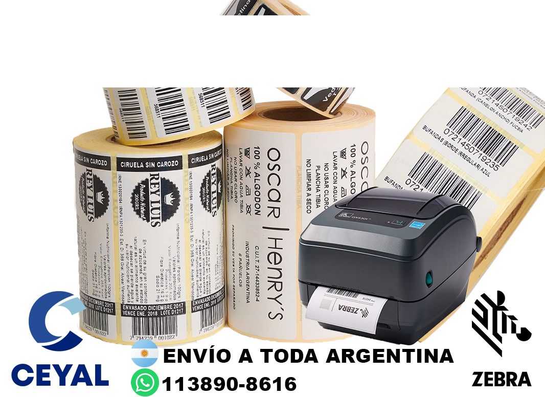 8660 Etiquetas reciclables para consumo masivo