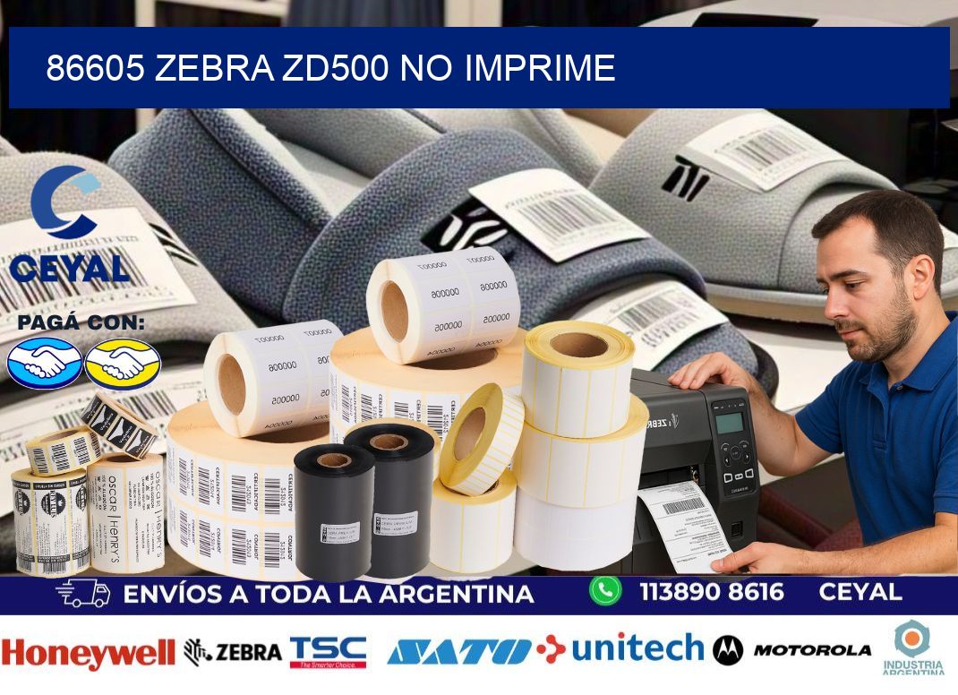 86605 Zebra ZD500 no imprime