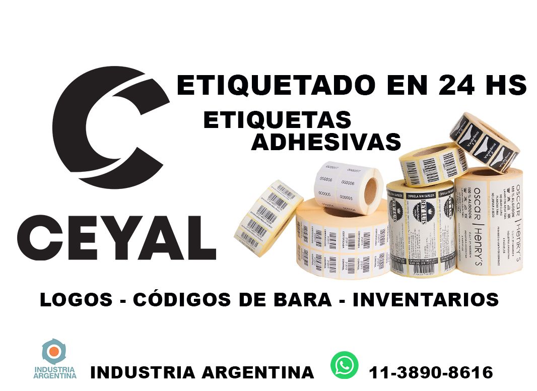 8955 Etiquetas argentinos