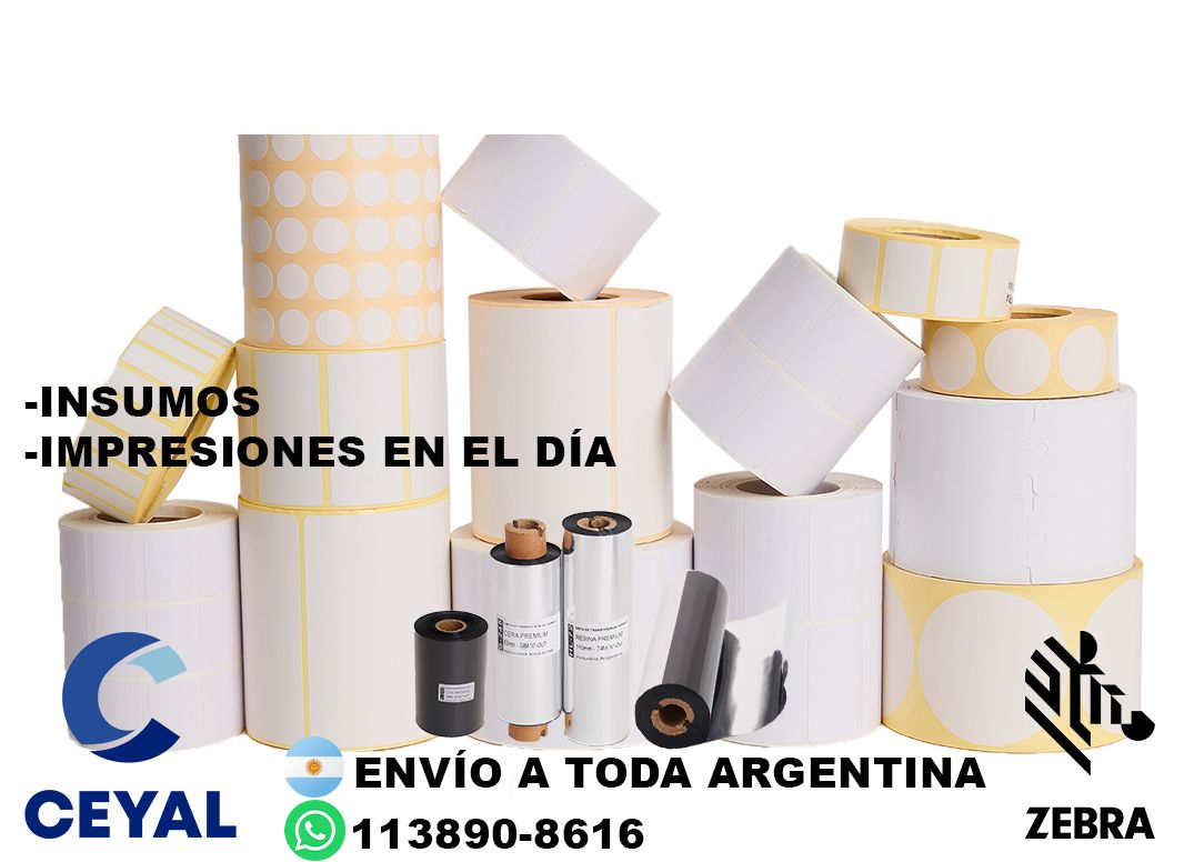 etiquetas personalizada para zebra 80 x 25