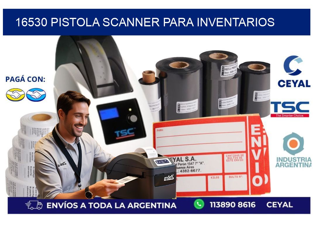 16530 Pistola Scanner para inventarios