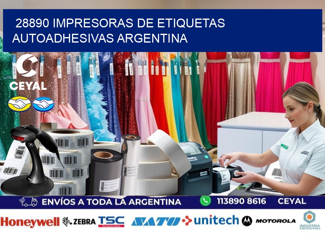 28890 Impresoras de etiquetas autoadhesivas argentina