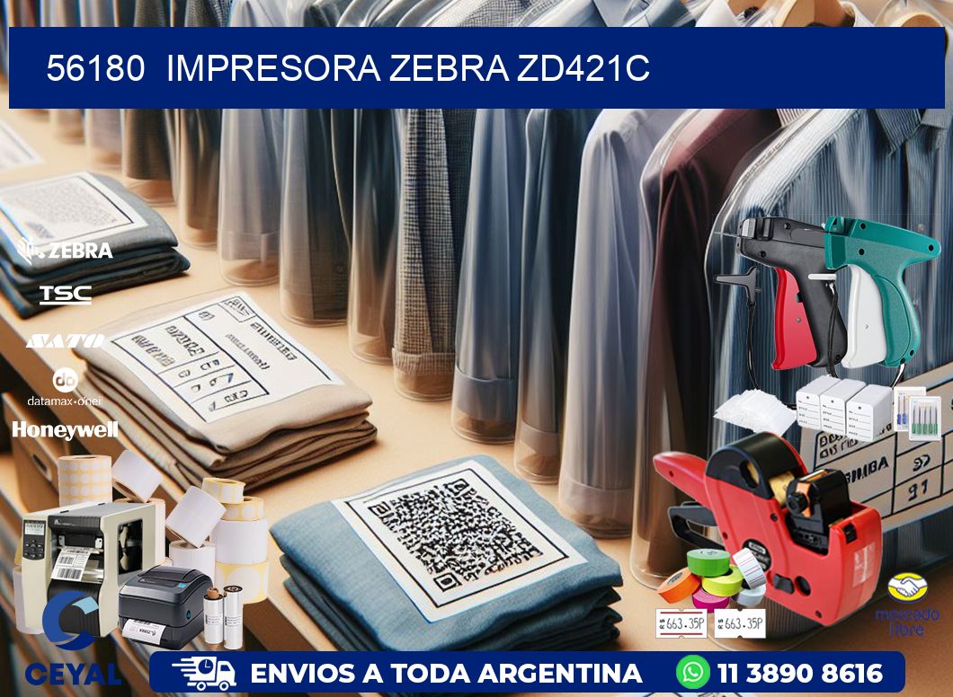 56180  Impresora Zebra zd421c