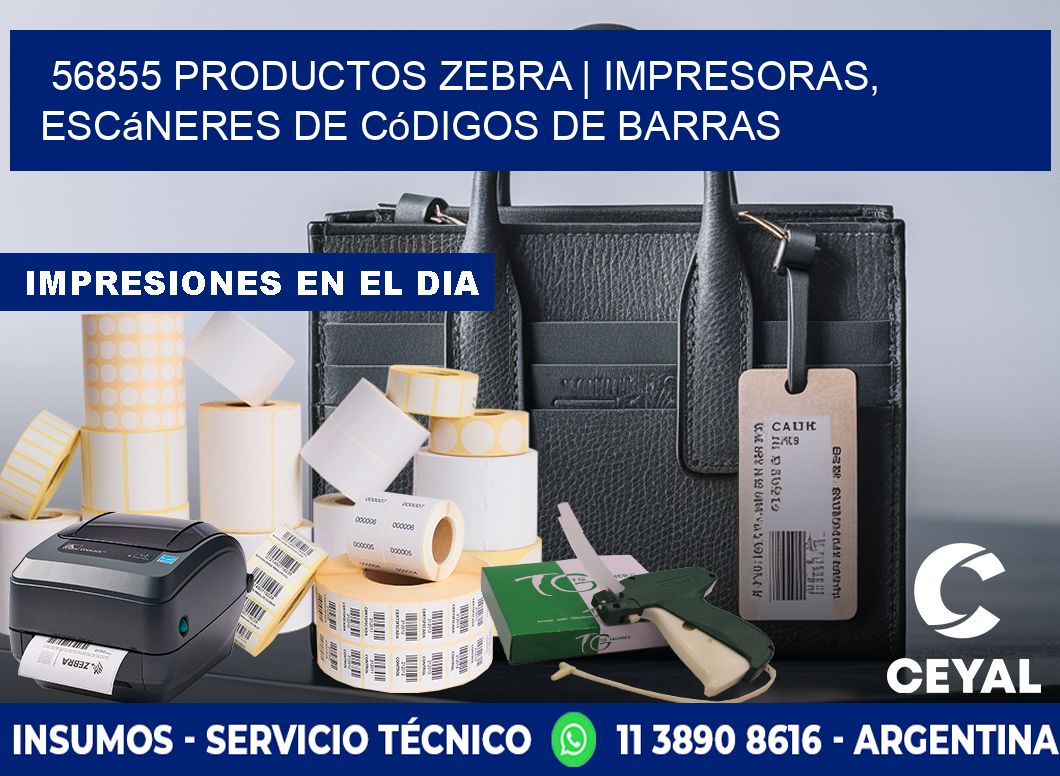 56855 Productos Zebra | Impresoras, escáneres de códigos de barras