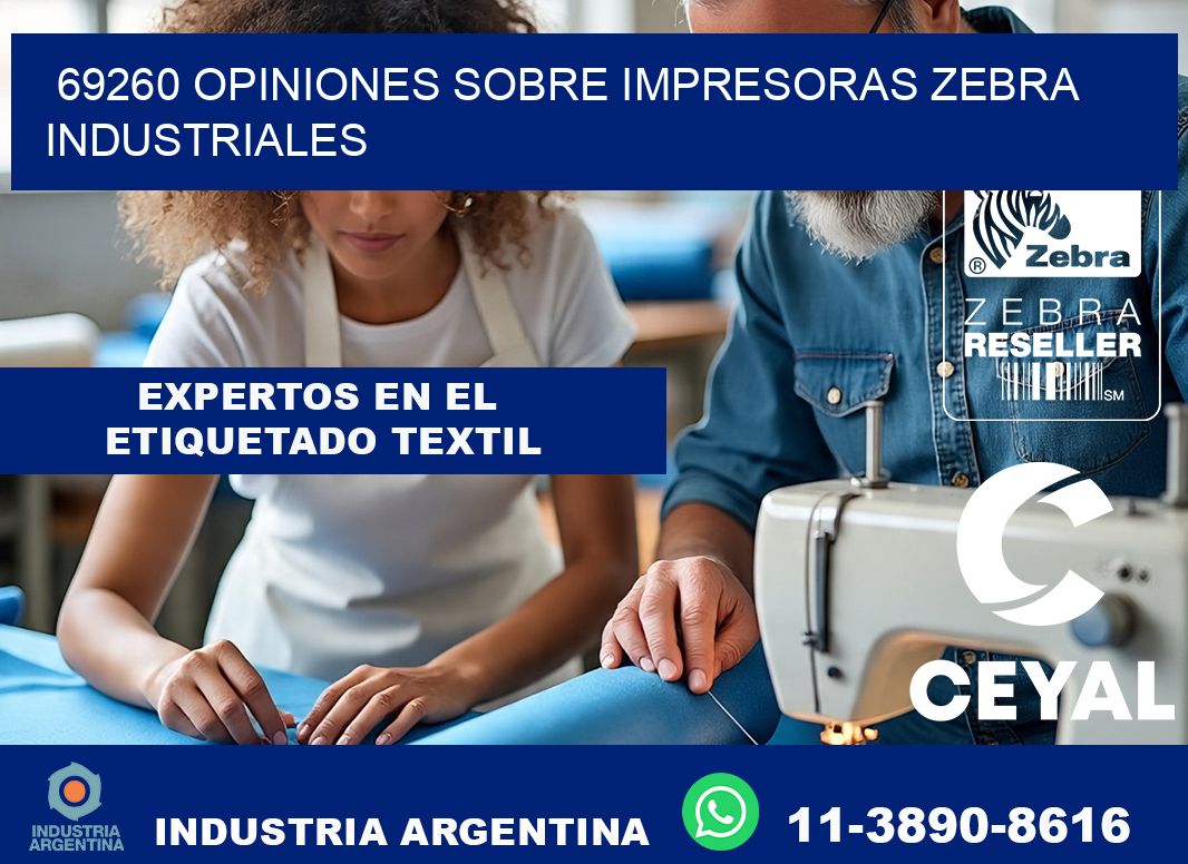 69260 opiniones sobre impresoras zebra industriales