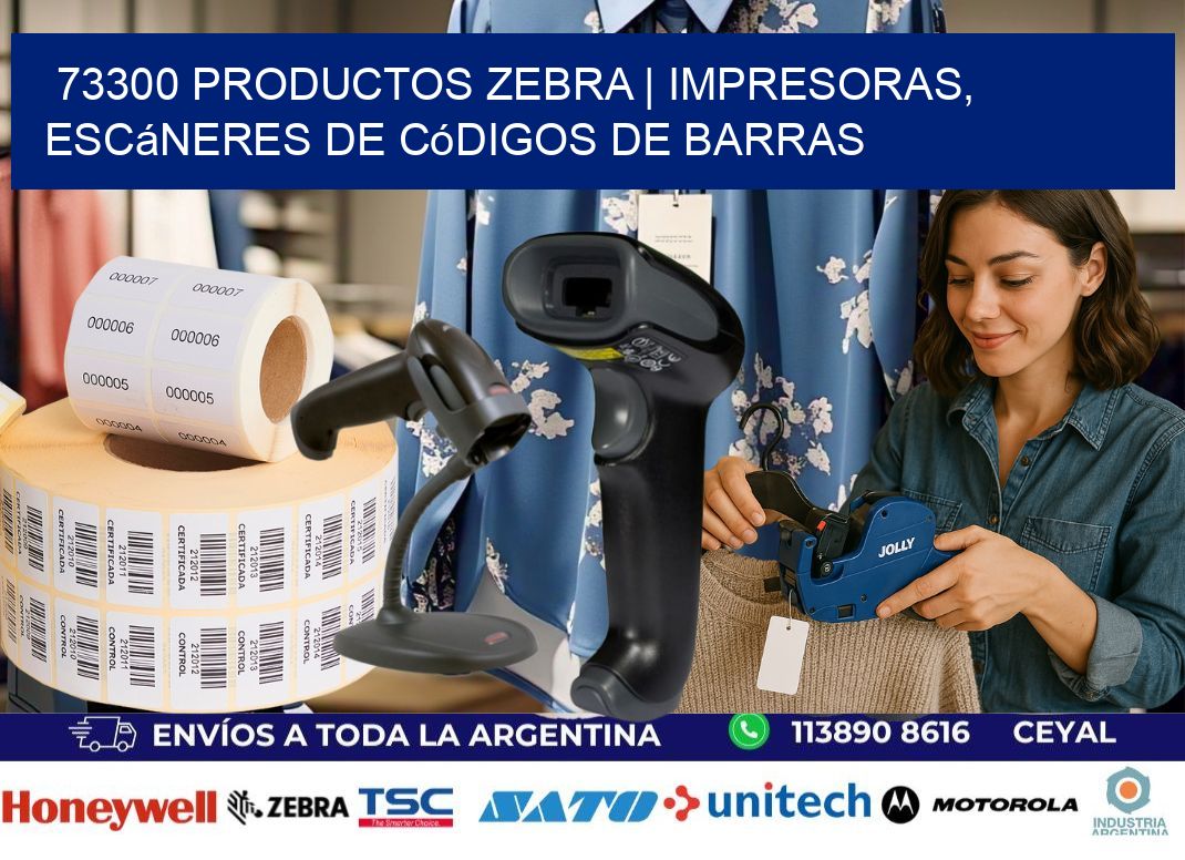 73300 Productos Zebra | Impresoras, escáneres de códigos de barras