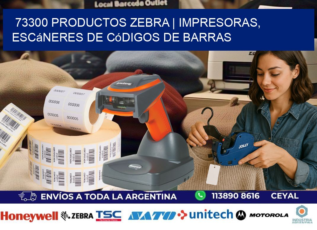 73300 Productos Zebra | Impresoras, escáneres de códigos de barras