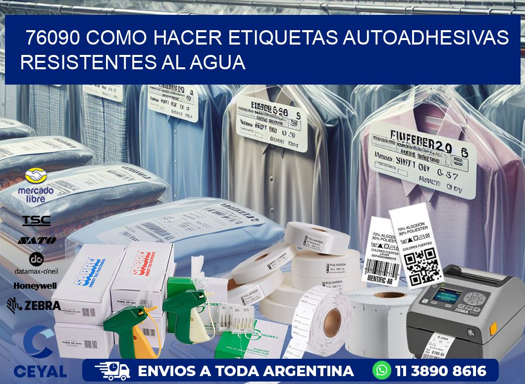 76090 Como hacer etiquetas autoadhesivas resistentes al agua
