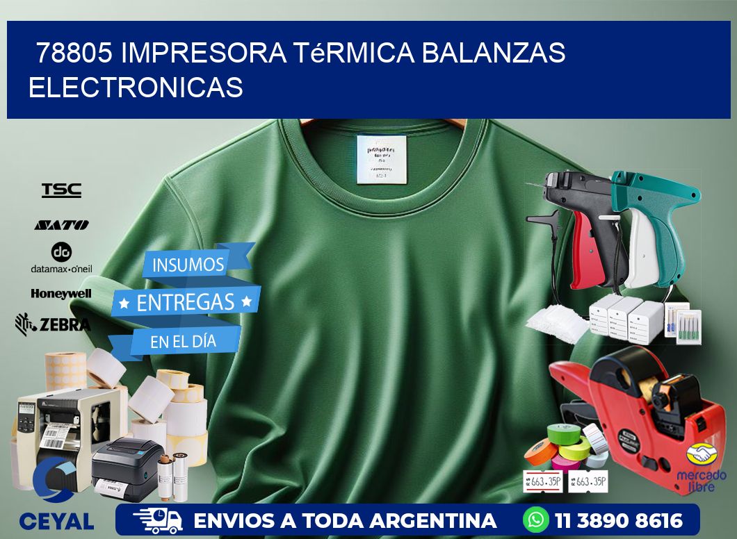 78805 impresora térmica balanzas electronicas