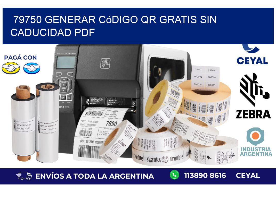79750 Generar código QR gratis sin caducidad PDF