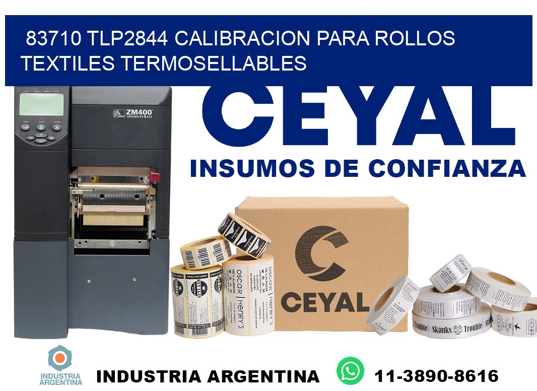 83710 tlp2844 calibracion para rollos textiles termosellables