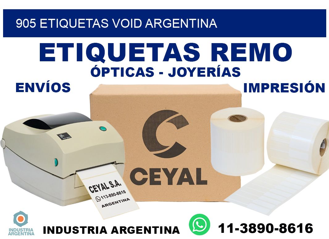 905 etiquetas void argentina