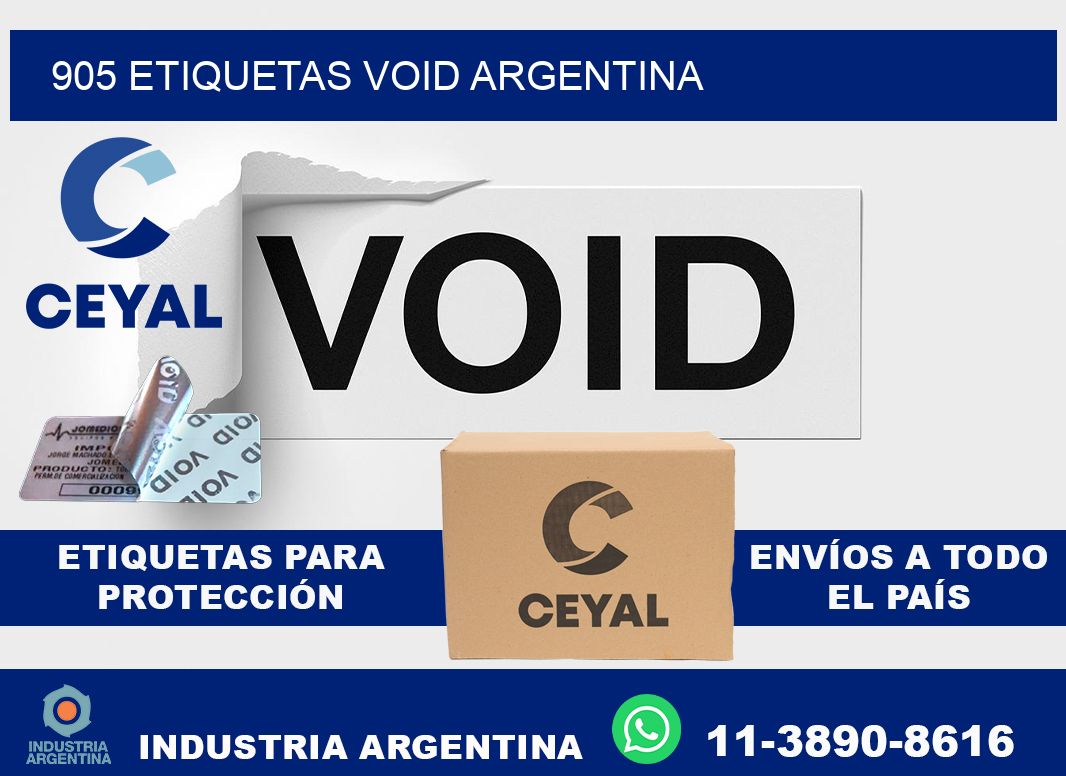 905 etiquetas void argentina