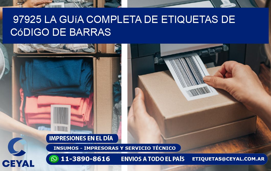 97925 La guía completa de etiquetas de código de barras
