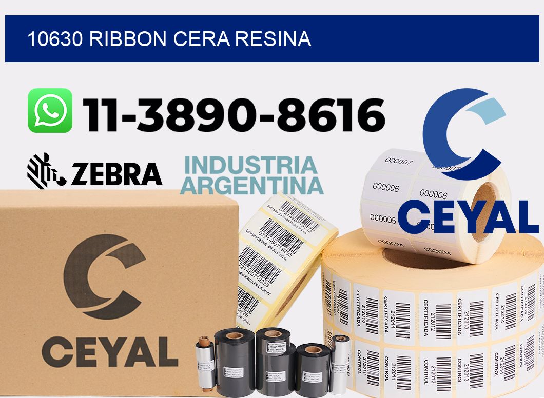 10630 ribbon cera resina