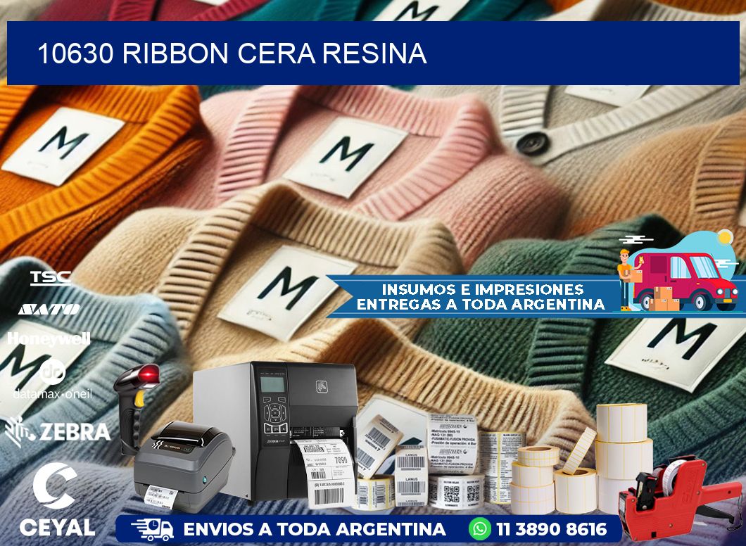 10630 ribbon cera resina
