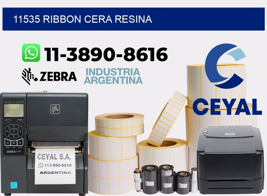 11535 ribbon cera resina