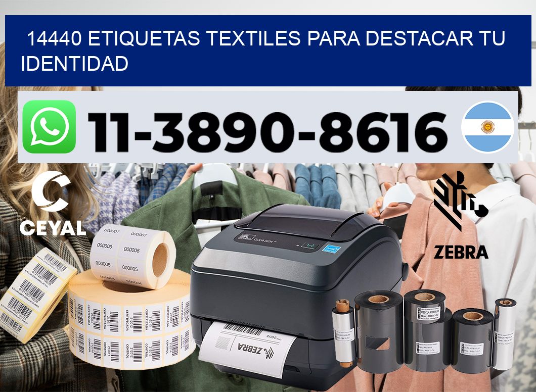 14440 Etiquetas textiles para destacar tu identidad