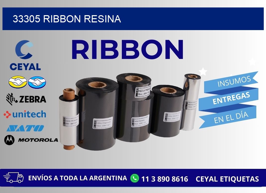 33305 ribbon resina