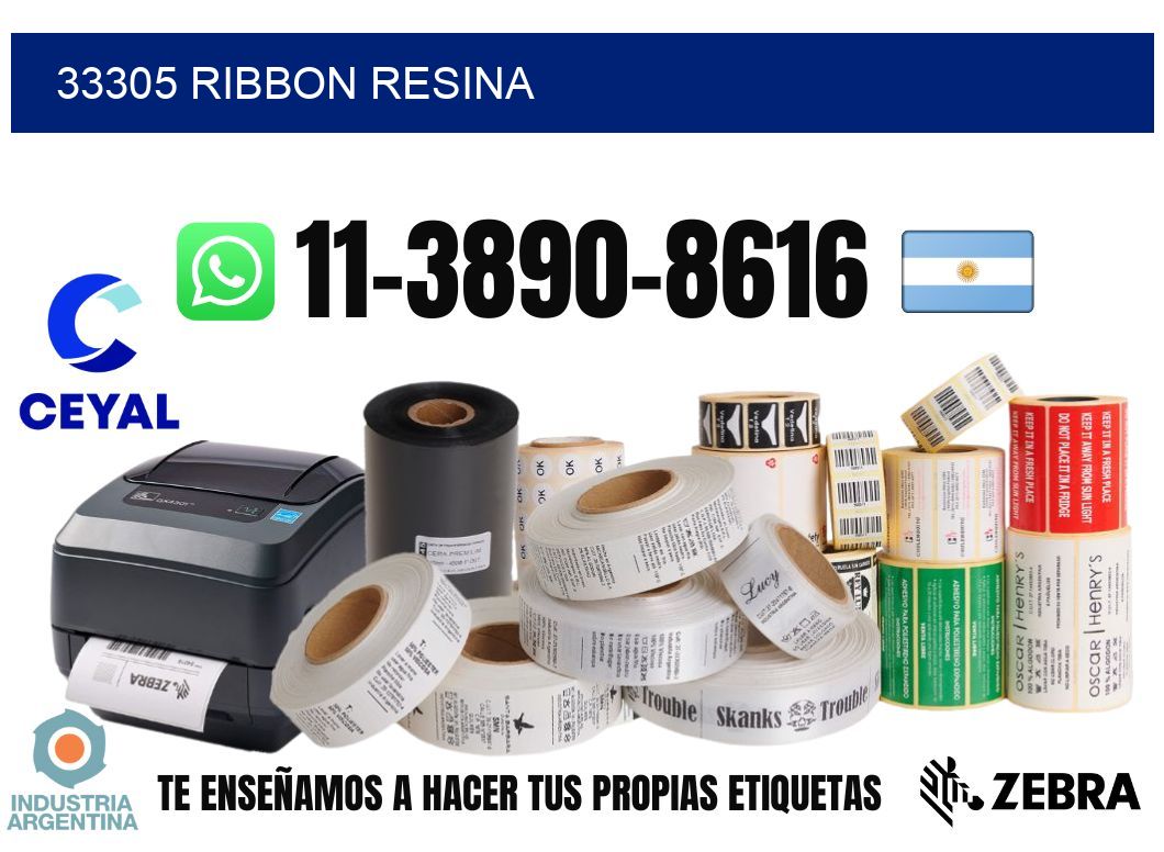33305 ribbon resina