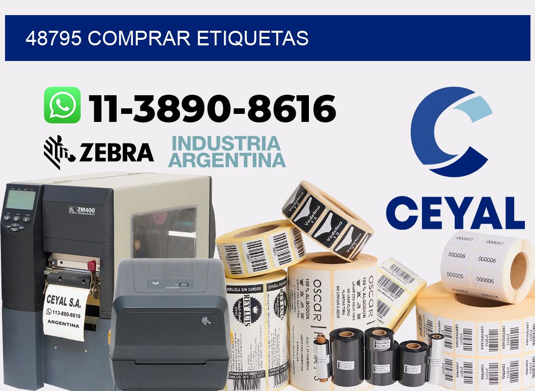 48795 comprar etiquetas