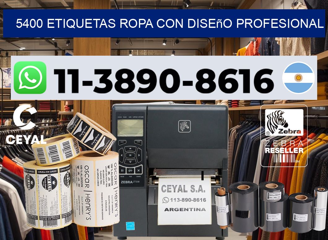 5400 Etiquetas ropa con diseño profesional