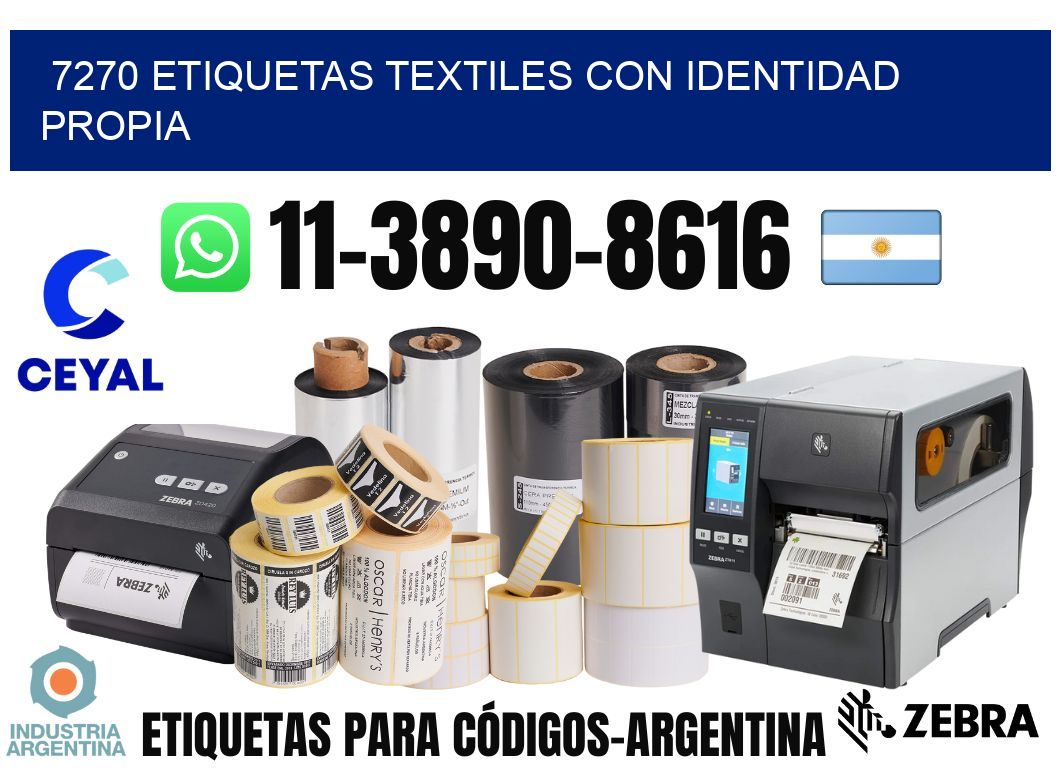 7270 Etiquetas textiles con identidad propia